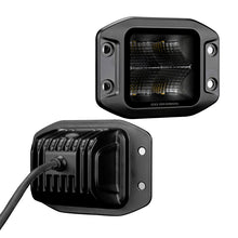 画像をギャラリービューアに読み込む, Go Rhino Xplor Blackout Series Cube LED Flood Light Kit (Flush Mount) 3x3 - Blk (Pair)