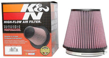 画像をギャラリービューアに読み込む, K&amp;N Universal Clamp-On Air Filter 6in FLG / 7-1/2in B / 5in T / 6-1/2in H