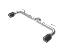画像をギャラリービューアに読み込む, aFe Takeda 2-1/2in 304 SS Axle-Back Exhaust w/ Carbon Fiber Tips 14-18 Mazda 3 L4 2.0L/2.5L