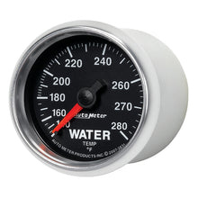 画像をギャラリービューアに読み込む, AutoMeter Gauge Water Temp 2-1/16in. 140-280 Deg. F Mechanical Gs
