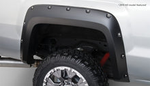画像をギャラリービューアに読み込む, Bushwacker 14-18 GMC Sierra 1500 Pocket Style Flares 2pc 69.3/78.8/97.8in Bed - Black