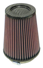 画像をギャラリービューアに読み込む, K&amp;N Round Tapered Universal Air Filter 4in Flange ID x 5.375 Base OD x 4in Top OD x 6.5in H