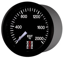画像をギャラリービューアに読み込む, Autometer Stack 52mm 0-2000 Deg F Pro Stepper Motor Exhaust Gas Temp Gauge - Black