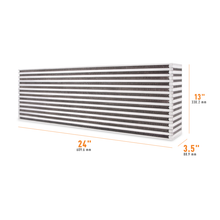 画像をギャラリービューアに読み込む, Mishimoto Universal Air-to-Air Intercooler Core - 24in / 13in / 3.5in