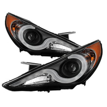 画像をギャラリービューアに読み込む, Spyder Hyundai Sonata 11-13 Verson 2 Projector - Light Bar DRL Blk PRO-YD-HYSON11V2-LBDRL-BK