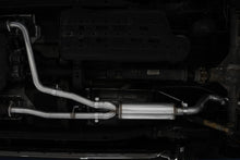 画像をギャラリービューアに読み込む, MBRP 22-23 Nissan Frontier 3.8L 3in Tip 3in Cat Back Turndown Exit Street Profile - T304