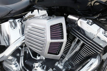 画像をギャラリービューアに読み込む, K&amp;N Street Metal Intake System 01-16 Harley-Davidson Shaker Silver H/D Softail/Dyna Fl