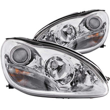 画像をギャラリービューアに読み込む, ANZO 2000-2005 Mercedes Benz S Class W220 Projector Headlights Chrome