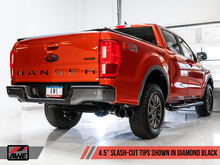 画像をギャラリービューアに読み込む, AWE Tuning 2019+ Ford Ranger 0FG Performance Exhaust System w/Diamond Black Tips &amp; Rock Guard