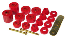 画像をギャラリービューアに読み込む, Prothane 75-79 GM 1/2 / 3/4 / 1T 2/4wd Body Mount - Red