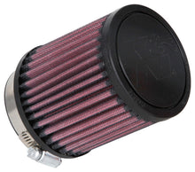 画像をギャラリービューアに読み込む, K&amp;N Universal Rubber Filter 2.5 inch 5 Degree FLG 3.5 inch OD 4 inch Height
