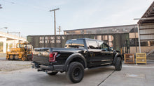 画像をギャラリービューアに読み込む, Corsa 2017-2020 Ford F-150 Raptor 3.5L Sport Cat-Back Dual Rear Exit w/ 5in Satin Polished Tip