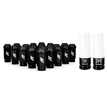 画像をギャラリービューアに読み込む, Mishimoto Aluminum Locking Lug Nuts M12x1.5 20pc Set Black