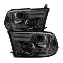 画像をギャラリービューアに読み込む, Spyder Dodge Ram 13-15 Projector Headlights Light Bar DRL Smoke PRO-YD-DR13-LBDRL-SM