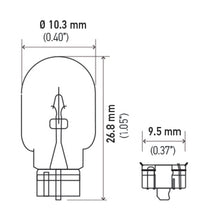 画像をギャラリービューアに読み込む, Hella Bulb 194 12V 4W W2.1x9.5d T3.25 (Min. Order QTY 10)