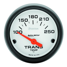 画像をギャラリービューアに読み込む, Autometer Phantom 52mm Short Sweep Electronic 100-250 Deg F Transmission Temperature Gauge