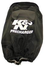 画像をギャラリービューアに読み込む, K&amp;N PreCharger Air Filter Wrap Round Straight Black 4in ID x 6in H