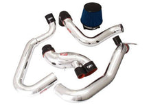 画像をギャラリービューアに読み込む, Injen 03-06 Evo 8/9/MR Cast Aluminum Intake System w/ Full Intercooler Piping Polished Short Ram Int