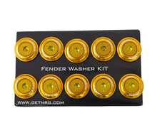 画像をギャラリービューアに読み込む, NRG Fender Washer Kit w/Color Matched M6 Bolt Rivets For Plastic (Rose Gold) - Set of 10