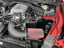 画像をギャラリービューアに読み込む, JLT 20-23 Ford Mustang GT500 Big Air Intake Kit w/Red Oil Air Filter (No Tuning Required)