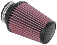 画像をギャラリービューアに読み込む, K&amp;N Universal Clamp-On Air Filter 3in Flange ID x 5in Base OD x 3.5in Top OD x 6in Height