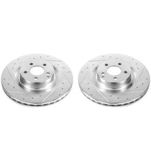 画像をギャラリービューアに読み込む, Power Stop 09-14 Mercedes-Benz CL550 Front Evolution Drilled &amp; Slotted Rotors - Pair