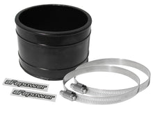 画像をギャラリービューアに読み込む, aFe Magnum FORCE Cold Air Intake System Spare Parts Kit (4in ID x 3in L) Straight Coupler - Black