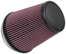 画像をギャラリービューアに読み込む, K&amp;N Filter Universal Rubber Filter 5 inch Flange 6 1/2 inch Base 4 3/8 inch Top 7 inch Height
