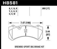 画像をギャラリービューアに読み込む, Hawk Brembo Caliper Family J/N HPS 5.0 Brake Pads