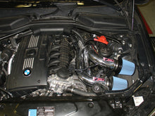 画像をギャラリービューアに読み込む, Injen 08-09 535i E60 3.0L L6 Twin intake &amp; AMSOIL Filters Wrinkle Black Short Ram Intake