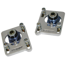 画像をギャラリービューアに読み込む, BBK 94-04 Mustang Caster Camber Plate Kit - Silver Anodized Finish