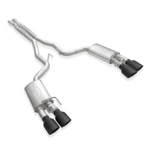 画像をギャラリービューアに読み込む, Stainless Works 2020 Ford GT500 Redline Catback X-Pipe Exhaust Factory Connect - Black Tips