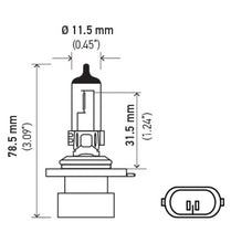 画像をギャラリービューアに読み込む, Hella Bulb 9006Xs 12V 55W Xen Pure Ylw Xy (2)