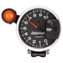 画像をギャラリービューアに読み込む, Autometer 5 inch 10,000 RPM Monster Shift Lite Pedestal Tachometer