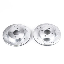 画像をギャラリービューアに読み込む, Power Stop 05-10 Chevrolet Cobalt Front Evolution Drilled &amp; Slotted Rotors - Pair