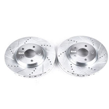 画像をギャラリービューアに読み込む, Power Stop 05-08 Chevrolet Cobalt Front Evolution Drilled &amp; Slotted Rotors - Pair