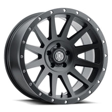 画像をギャラリービューアに読み込む, ICON Compression 20x10 5x5 -12mm Offset 5in BS 71.5mm Bore Satin Black Wheel