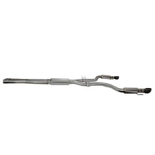 画像をギャラリービューアに読み込む, Kooks 2015+ Dodge Charger 3in OEM Style Cat-Back Exhaust w/ 4in Black Slash Cut Tips