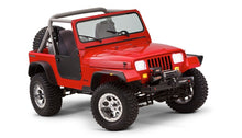 画像をギャラリービューアに読み込む, Bushwacker 87-95 Jeep Wrangler Flat Style Flares 4pc Excludes Renegade - Black