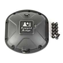 画像をギャラリービューアに読み込む, Rugged Ridge Boulder Aluminum Differential Cover Dana 30 Black
