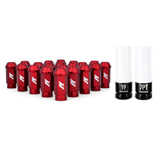 画像をギャラリービューアに読み込む, Mishimoto Aluminum Locking Lug Nuts M12x1.25 20pc Set Red