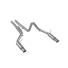 画像をギャラリービューアに読み込む, MBRP 05-09 Ford Mustang GT 4.6L Dual Split Rear Race Version AL/ 3in Cat Back Exhaust System