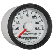 画像をギャラリービューアに読み込む, Autometer Factory Match 52.4mm Full Sweep Electronic 0-1600 Deg F EGT/Pyrometer Gauge