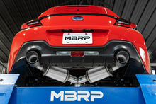 画像をギャラリービューアに読み込む, MBRP 13-16 Subaru BRZ 2.0L/ 2.4L 3in Dual Split Rear Cat Back w/Burnt End Tips- T304