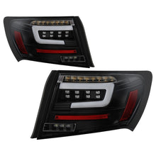 画像をギャラリービューアに読み込む, Spyder 08-11 Subaru Impreza WRX 4DR LED Tail Lights - Black ALT-YD-SI084D-LED-BK