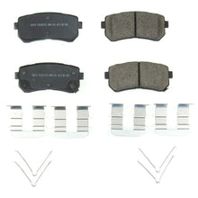 画像をギャラリービューアに読み込む, Power Stop 18-19 Hyundai Kona Rear Z17 Evolution Ceramic Brake Pads w/Hardware