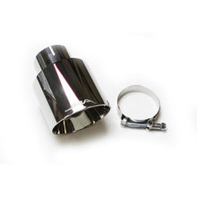 画像をギャラリービューアに読み込む, JBA 2.5in x 4in x 5-3/4in Double Wall Polished Chrome Tip - Clamp On