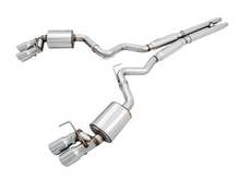 画像をギャラリービューアに読み込む, AWE Tuning 2018+ Ford Mustang GT (S550) Cat-Back Exhaust - Touring Edition (Quad Chrome Silver Tips)