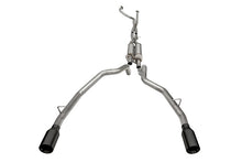 画像をギャラリービューアに読み込む, Corsa 2021-2024 Dodge Ram TRX Crew Cab Xtreme Catback Exhaust Dual Rear Black Tip