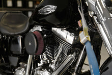 画像をギャラリービューアに読み込む, K&amp;N 99+ Harley-Davidson Street Metal Intake System - Hammer Black